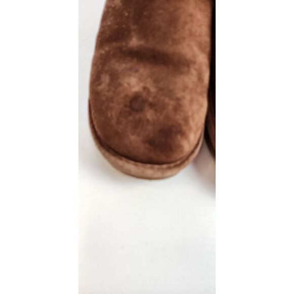 Bearpaw Women's Size 8 Tall Chestnut Shearling Boots - Picture 9 of 10